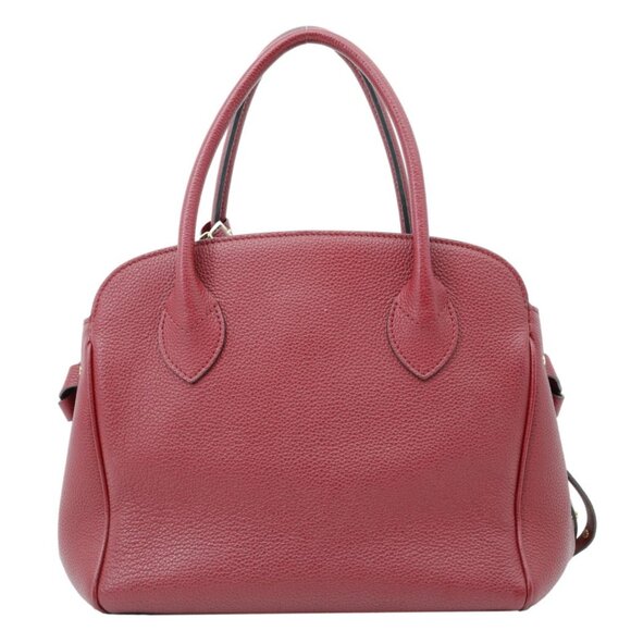 Louis Vuitton  Milla PM Veau Nuage Leather Shoulder Bag Red - Picture 4 of 14